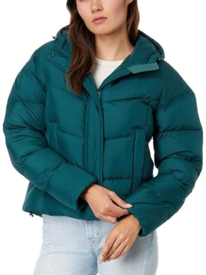 Miranda Rae Mayo Teal Puffer Jacket