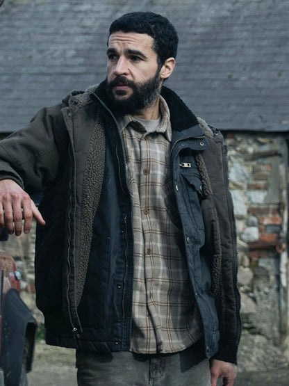 Bring Them Down 2024 Christopher Abbott Brown Jacket