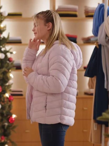 Unwrapping Christmas Tina’s Miracle Pink Hooded Jacket