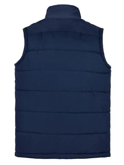 Murder In A Small Town Blue Puffer Vest
