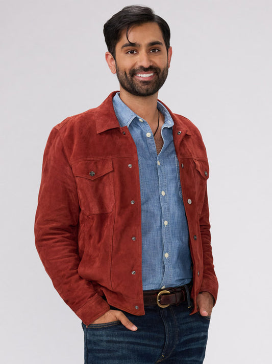 My Dreams Of You 2024 Kapil Talwalkar Suede Leather Jacket