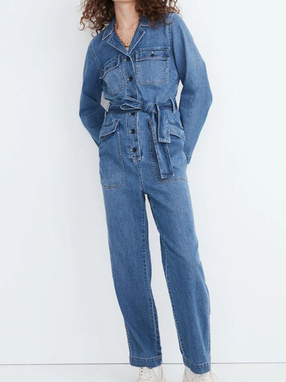 Mythic Quest S04 Ashly Burch Denim Jumpsuit