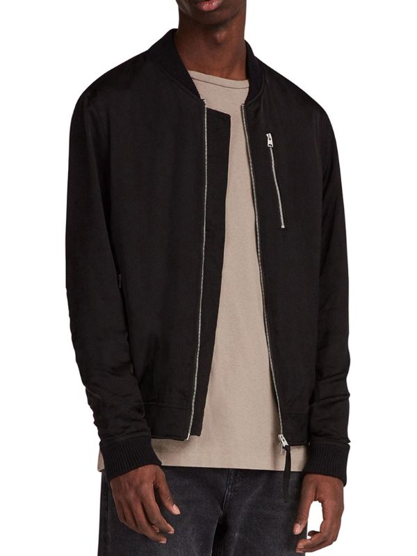 NCIS S21 Black Bomber Jacket