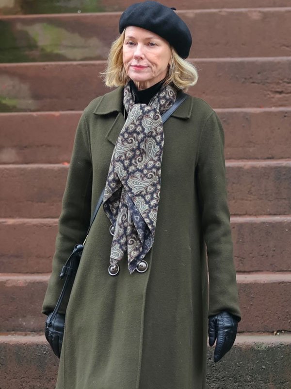 Naomi Watts The Friend 2024 Green Coat