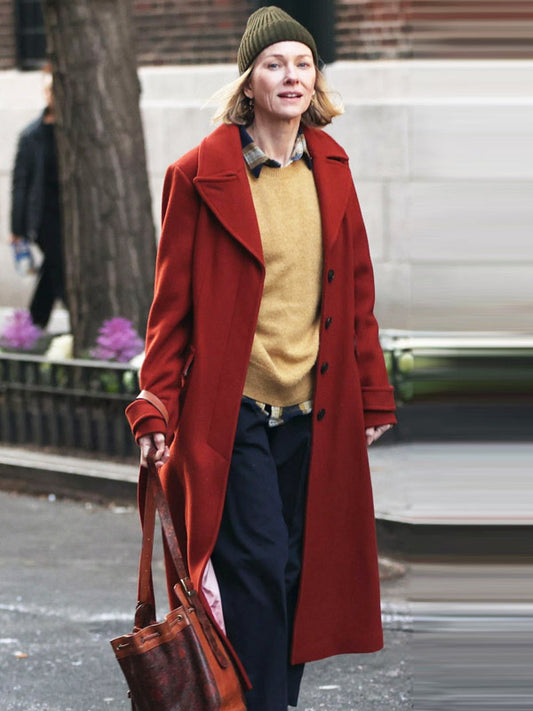 The Friend 2024 Naomi Watts Red Coat