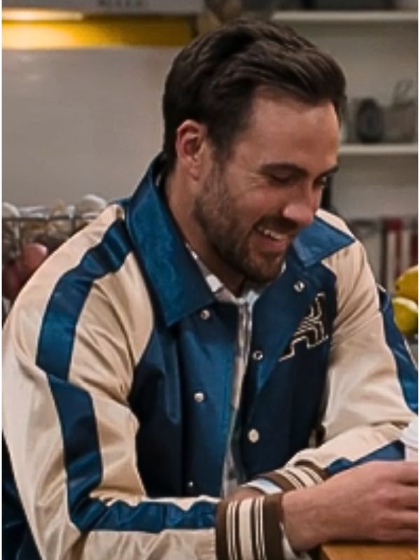 Neighbours 2025 Aaron Brennan Blue Jacket