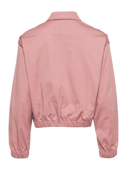 No Good Deed 2024 Pink Cropped Jacket