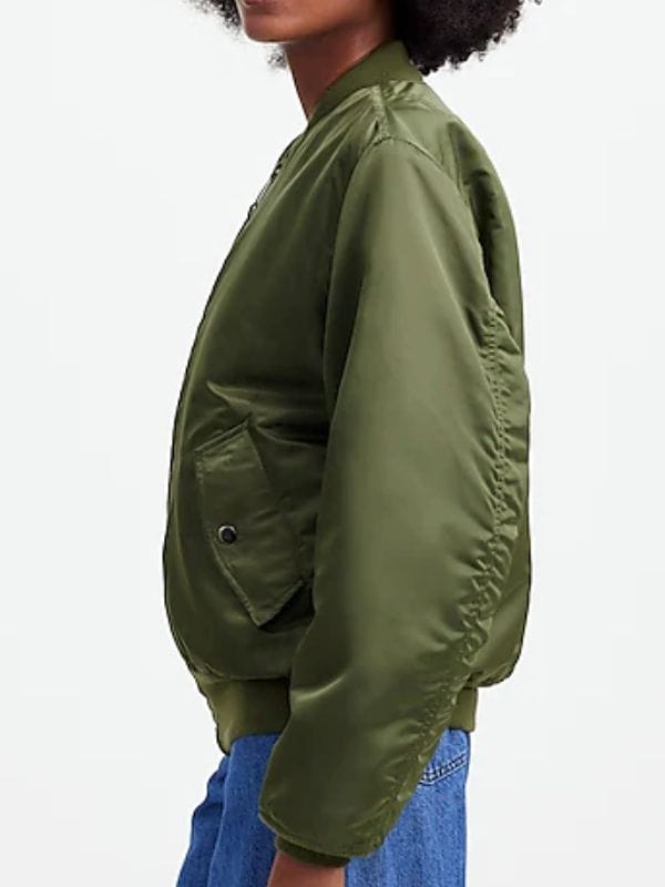 Nobody Wants This Morgan Green Bomber Jacket