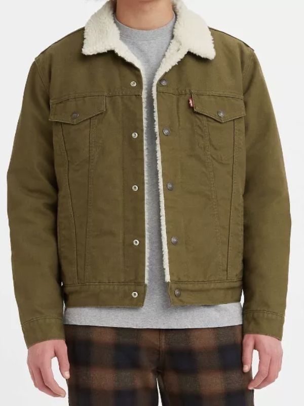 Omar Maskati Green Cotton Jacket