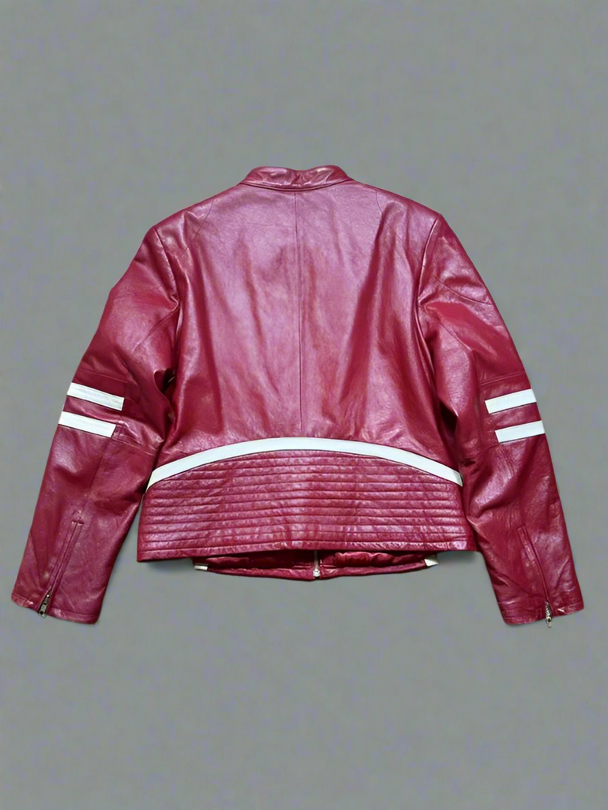 One Tree Hill S03 Red Leather Jacket