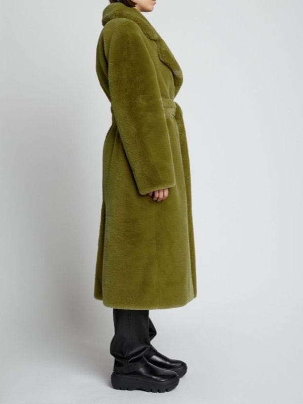 Only Murders In The Building S02 Green Fur Coat