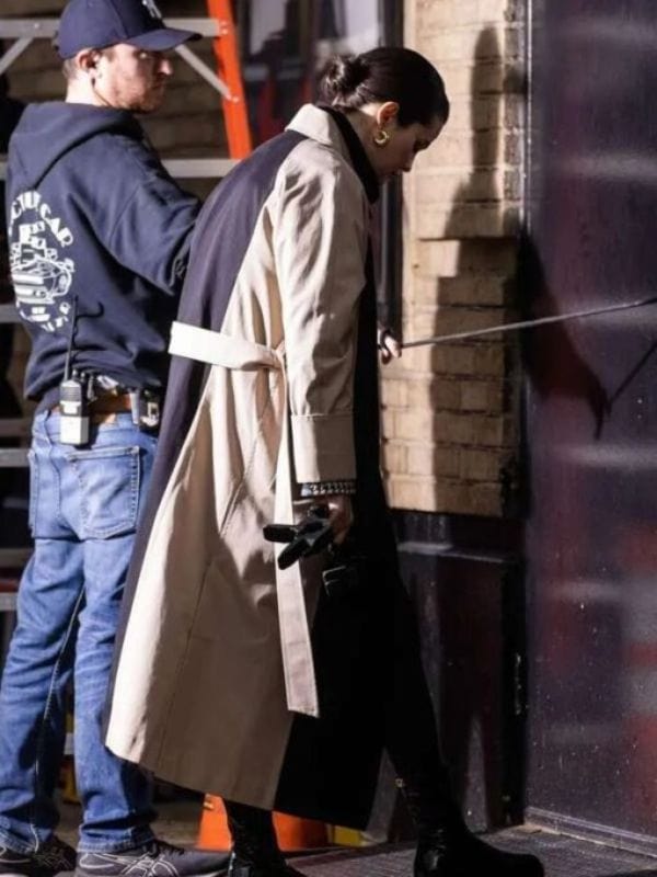 Only Murders In The Building S03 Two Tone Trench Coat