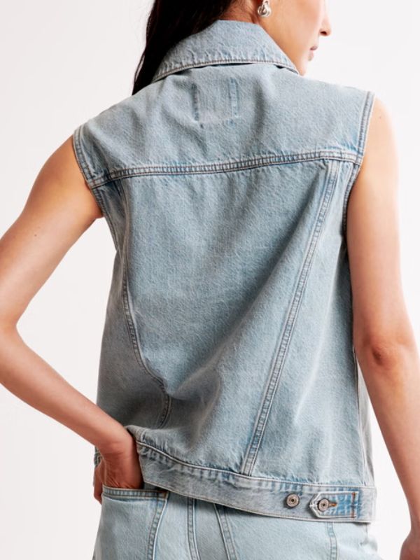 Outer Banks S04 Blue Denim Vest