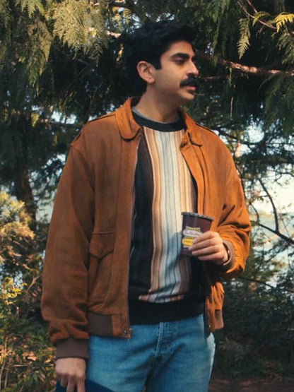 Raj Masihajjar Under The Bridge S01 Brown Suede Jacket