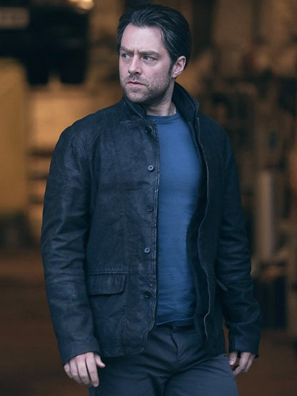 Richard Rankin Rebus 2024 Black Jacket