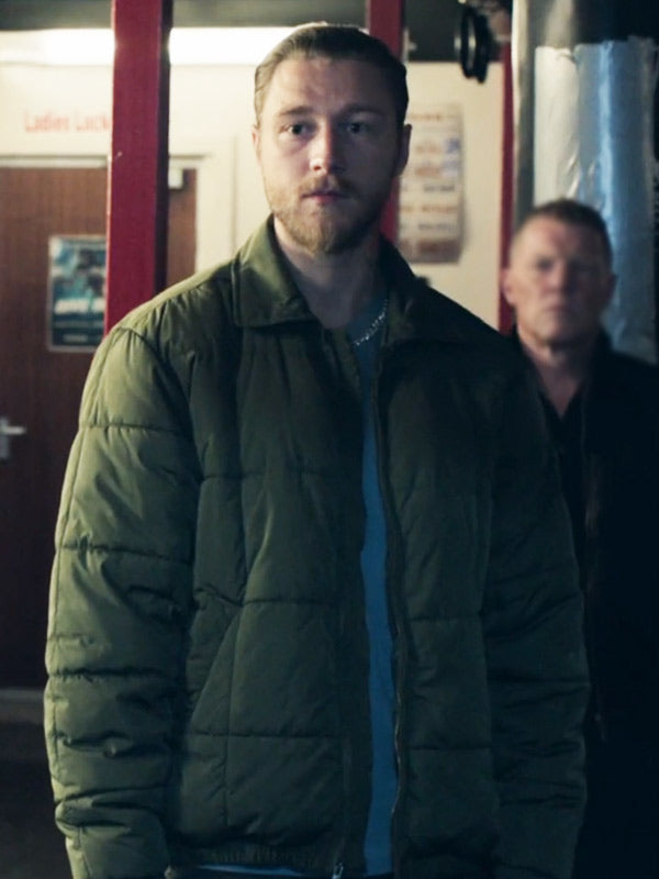 Rebus S01 Shaun Strang Green Jacket