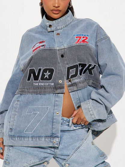 Regan Aliyah XO Kitty 2025 Denim Jacket