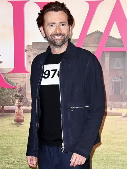 David Tennant Rivals 2024 Blue Jacket