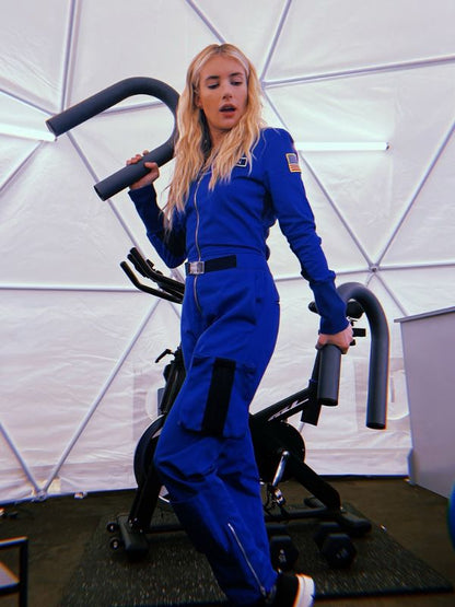 Space Cadet Rex Simpson NASA Blue Jumpsuit