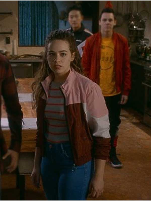 Samantha LaRusso Cobra Kai S03 Tricolor Jacket