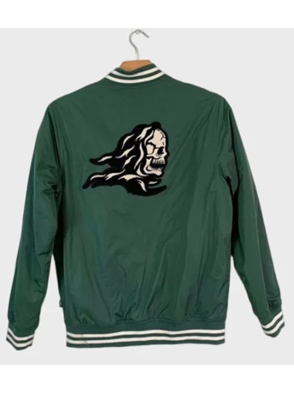 Robby Keene Cobra Kai S04 Green Bomber Jacket