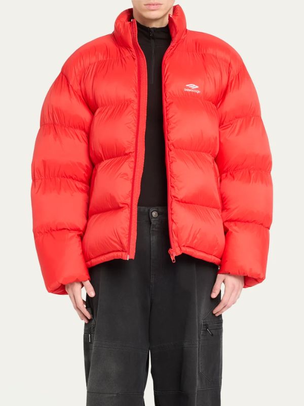 The Kardashians S05 Orange Puffer Jacket