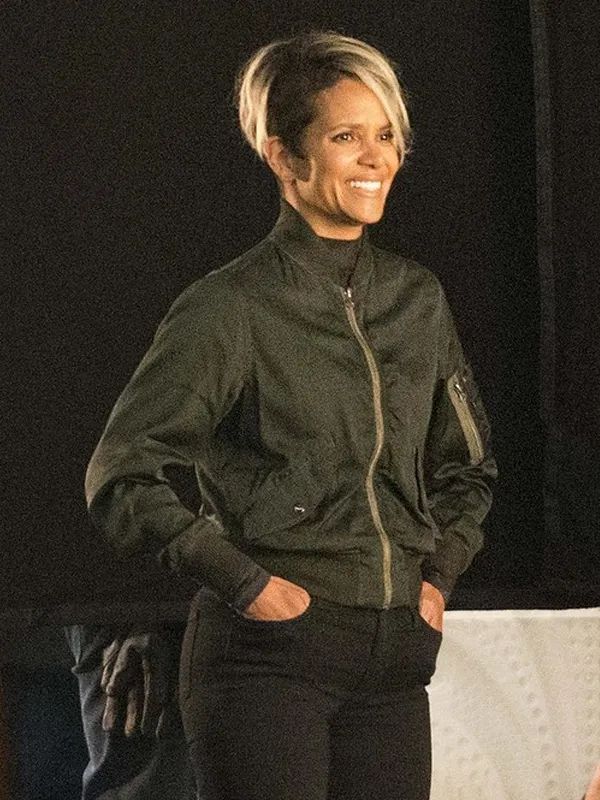 The Union 2024 Halle Berry Bomber Jacket