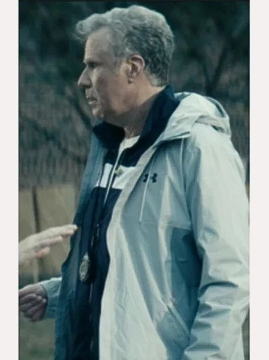 The Boys S04 Will Ferrell Grey Armour Jacket