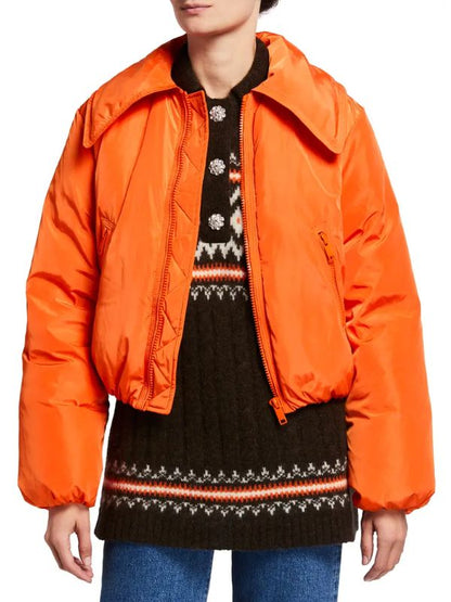 Stay Close S01 Barbie Orange Puffer Jacket