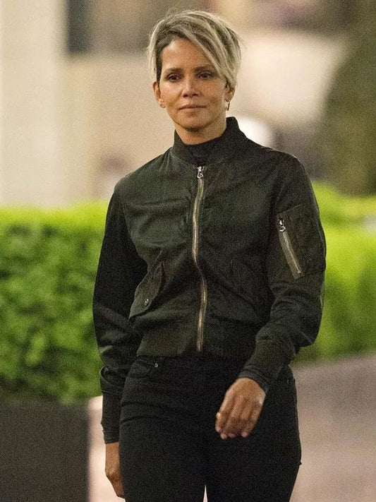 The Union 2024 Halle Berry Bomber Jacket