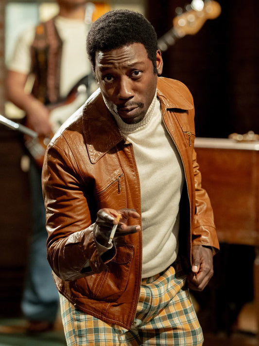 Lamorne Morris Saturday Night 2024 Brown Jacket