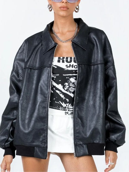 Selling Sunset Charli D'Amelio Black Leather Jacket