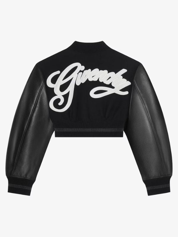 Selling Sunset Cropped Varsity Jacket