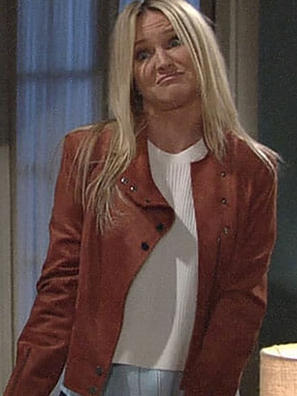 Sharon Case The Young and The Restless Leather Jacket