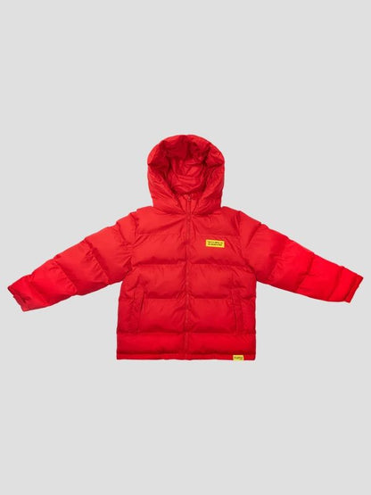 That’s A Awful Lot Of Cough Syrup Puffer Jacket Red