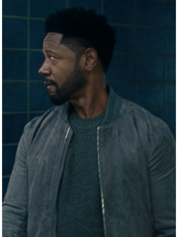 The Equalizer S05 Marcus Dante Grey Suede Jacket