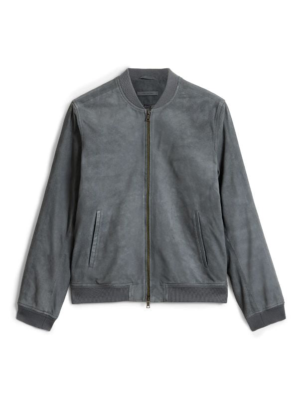 The Equalizer S05 Tory Kittles Grey Bomber Jacket