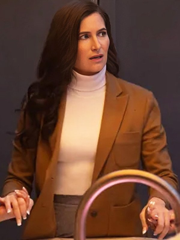 Kathryn Hahn Agatha All Along Brown Blazer