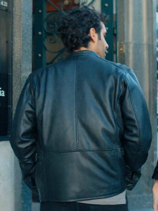 Gangs Of Galicia Daniel Black Leather Jacket