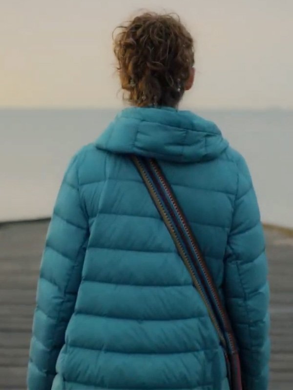 Rachel Woodward Whitstable Pearl 2024 Blue Puffer Jacket