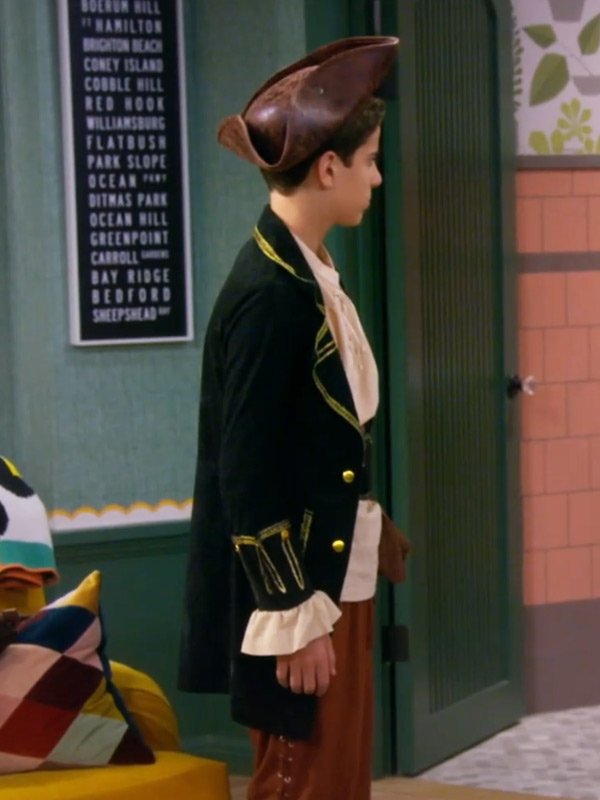 Alkaio Thiele Wizards Beyond Waverly Place S01 Black Coat