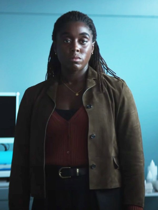 Lashana Lynch The Day Of The Jackal S01 Suede Jacket