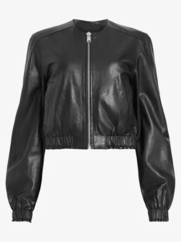 The Rookie S07 Mekia Cox Leather Bomber Jacket