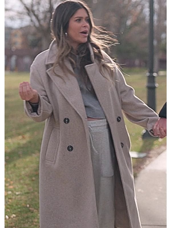 The Secret Lives of Mormon Wives Taylor Frankie Paul Beige Coat