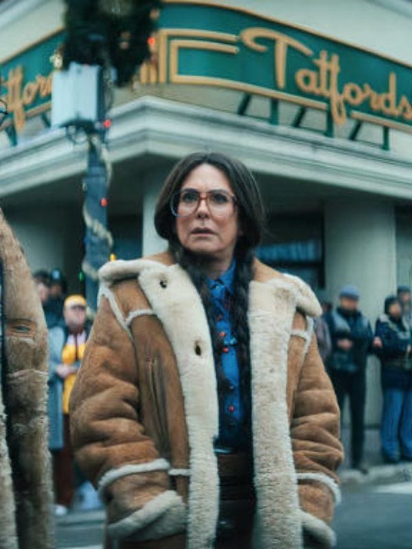 The Umbrella Academy Dr. Jean Thibodeau Shearling Coat
