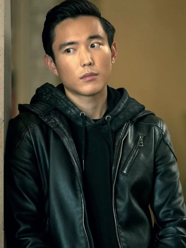 The Umbrella Academy Hooded Leather Jacket