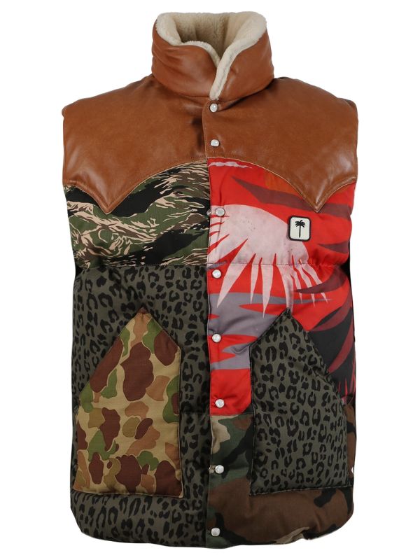 Timothy Simons Printed Puffer Vest