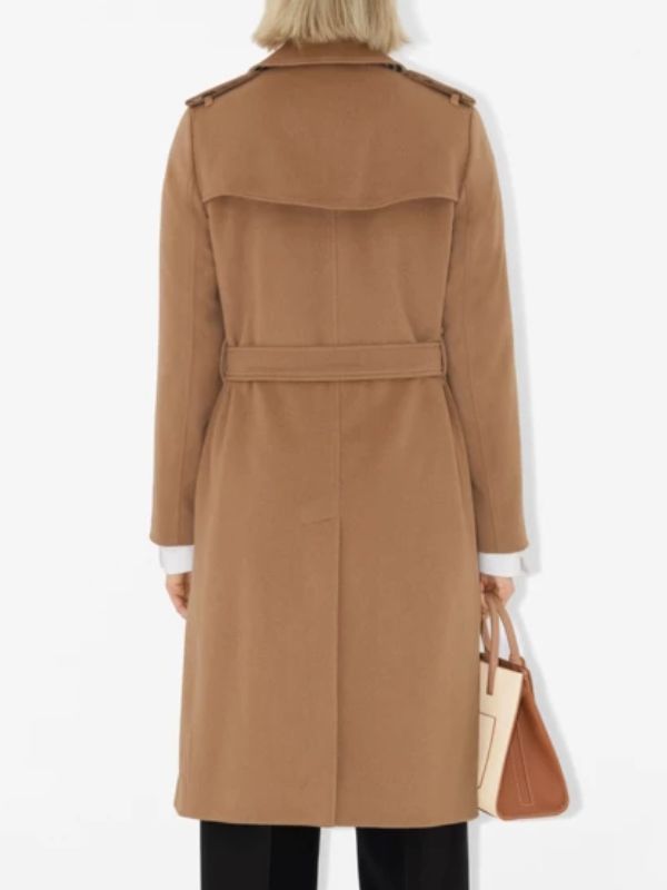 Tracker 2025 Brown Wool Trench Coat