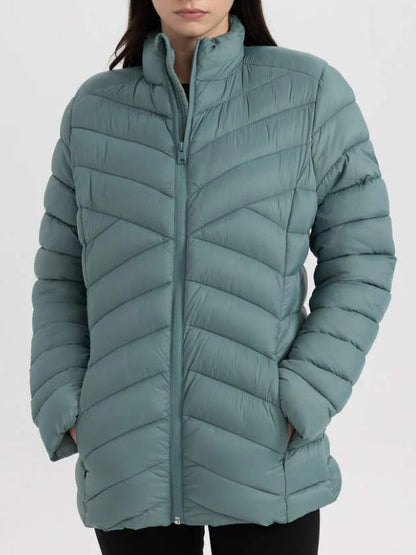 Supacell Sabrina Clarke Green Puffer Jacket