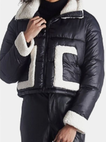 Kristen Bouchard Shearling Puffer Jacket